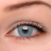 Matte Blue Coloured Contact Lenses - BEAUEYE (UK)
